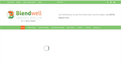 Desktop Screenshot of blendwell.co.za